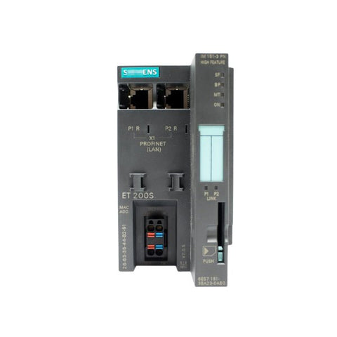 Siemens 6ES7151-3BA23-0AB0 interface module for automation systems and PLC communication.