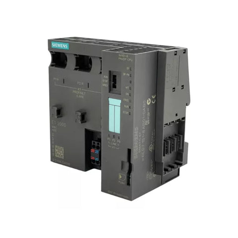 Siemens 6ES7151-8AB01-0AB0 ET 200S IM151-8 PN/DP CPU module for PROFINET and PROFIBUS industrial automation.