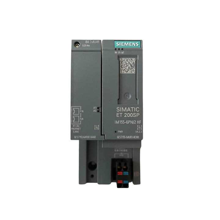 Siemens 6ES7155-6AU01-0CN0 I/O module for SIMATIC S7-1500 PLC systems.