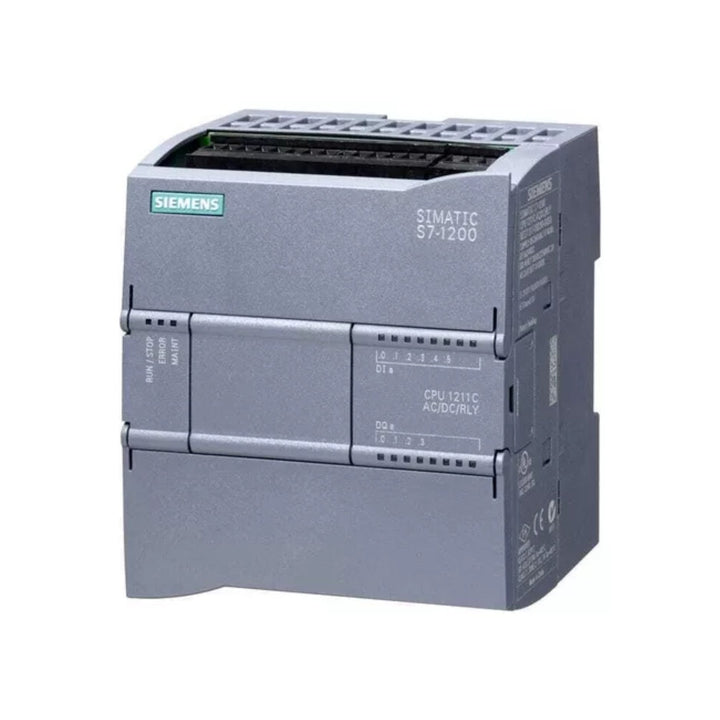 Siemens 6ES7211-1AE40-0XB0 SIMATIC S7-1200 CPU 1211C for industrial automation and process control.