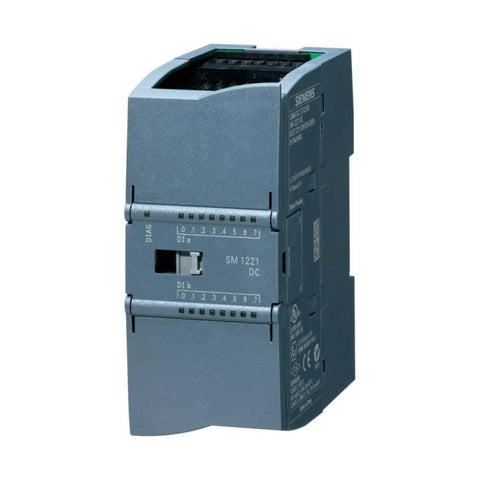 Siemens 6ES7221-1BF32-0XB0 digital input module for SIMATIC S7-1200, 16 inputs, 24V DC.