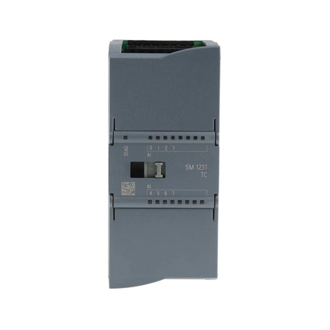 Siemens 6ES7231-5QF32-0XB0 SIMATIC S7-1200 analog input module with 4 channels for precise signal processing.