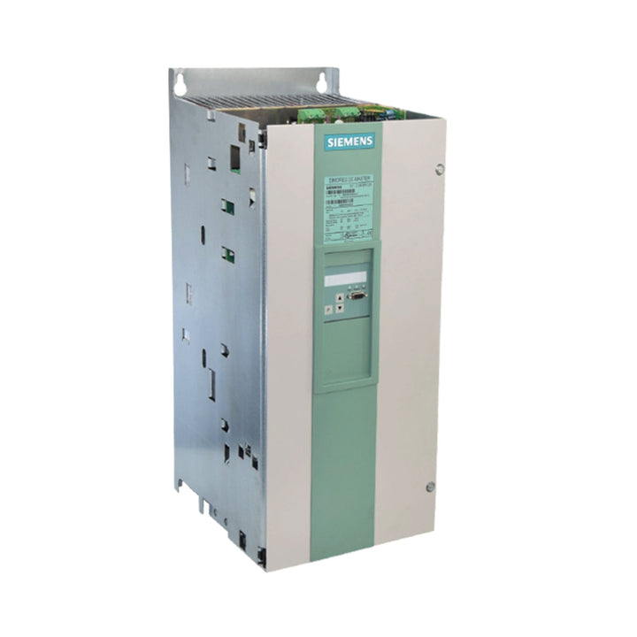 Siemens 6RA7081-6DS22-0 SINAMICS S120 braking chopper, 150 kW, for safe energy dissipation in industrial drives.