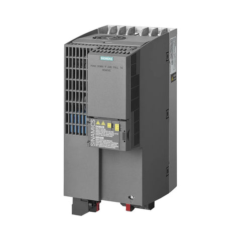 Siemens 6SL3210-1KE23-8UP1 SINAMICS S120 power module, 200 V, 23.8 A, for industrial automation.