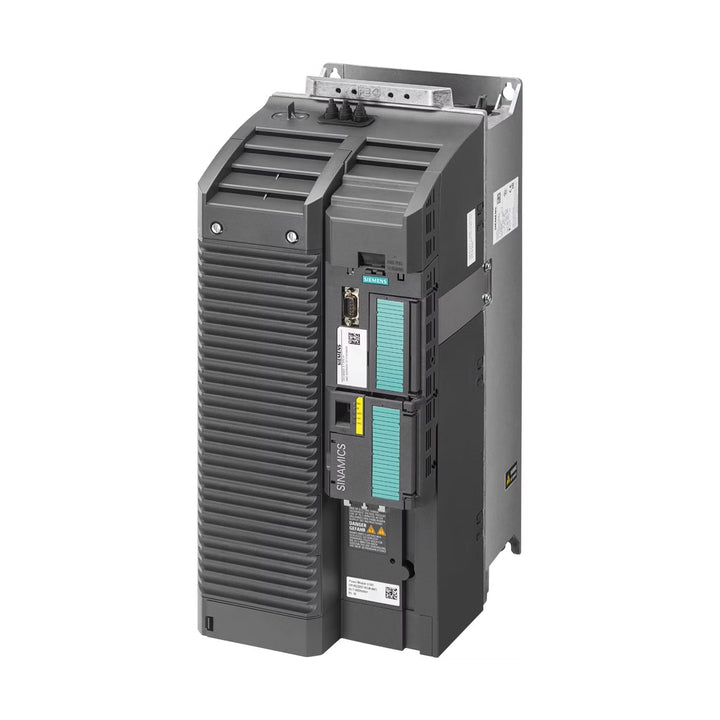 Siemens 6SL3210-1KE27-0UF1 SINAMICS G120C compact inverter, 37 kW, 400 V, for industrial automation.