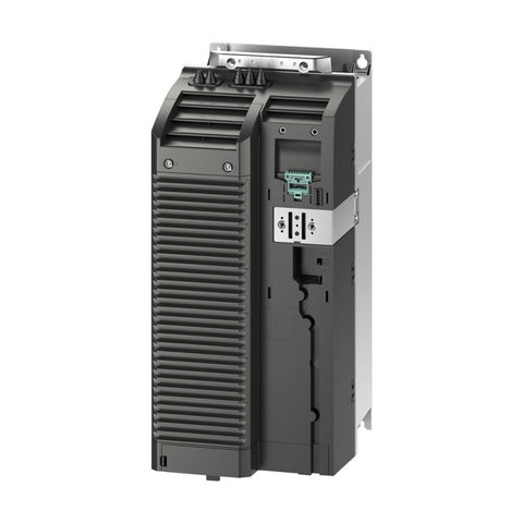Siemens 6SL3210-1PC24-2UL0 PM240-2 Booksize power module, 22 kW, with brake chopper for compact drive systems.