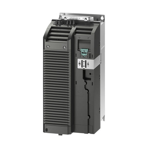 Siemens 6SL3210-1PC25-4UL0 SINAMICS S120 PM240-2 45 kW power module with integrated braking chopper.