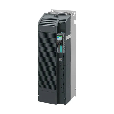 Siemens 6SL3210-1PE33-0AL0 SINAMICS S120 PM240-2 power module with integrated braking chopper, 30 kW, 400 V.