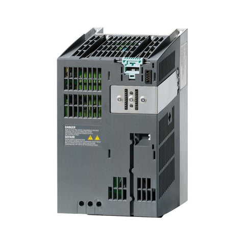 Siemens 6SL3210-1SE17-7AA0 SINAMICS G120 PM240-2 power module, 5.5 kW, 400 V, 12 A, for industrial motor control.