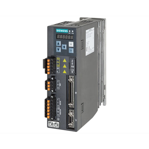 Siemens 6SL3210-5FB10-4UA1 SINAMICS S120 PM250 37 kW Booksize power module with braking chopper.