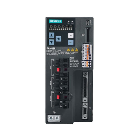 Siemens 6SL3210-5FE11-0UA0 SINAMICS S120 Booksize power module, 15 kW, 380–480 V, for industrial motor control.