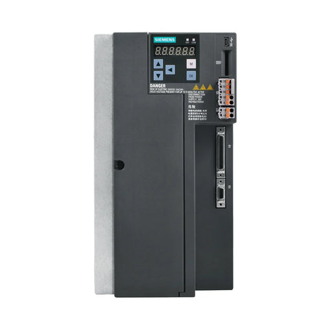 Siemens 6SL3210-5FE15-0UA0 SINAMICS S120 power module, 400 V, 15 A, for industrial motor control.