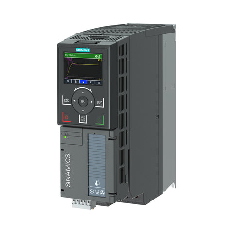 Siemens 6SL3220-2YE20-0UF0 SINAMICS S120 booksize power module, 200 A, for high-performance motion control.