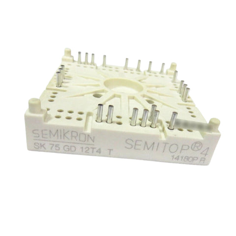 Semikron SK75GD12T4T IGBT module, 75 A 1200 V, dual IGBT in SEMITRANS 2 housing
