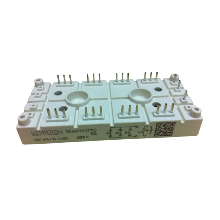 Semikron SKD 146/16-L100 dual diode module, 1600 V 2×73 A, SEMIPACK 1