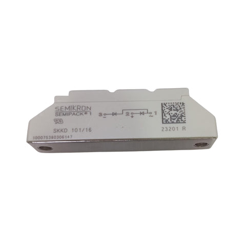 Semikron SKKD101/16 diode module, 1600 V 103 A, dual common-cathode, SEMIPACK 1