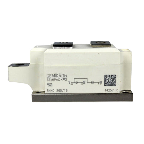 Semikron SKKD 260/16 diode module, 260 A 1600 V, SEMIPACK 2
