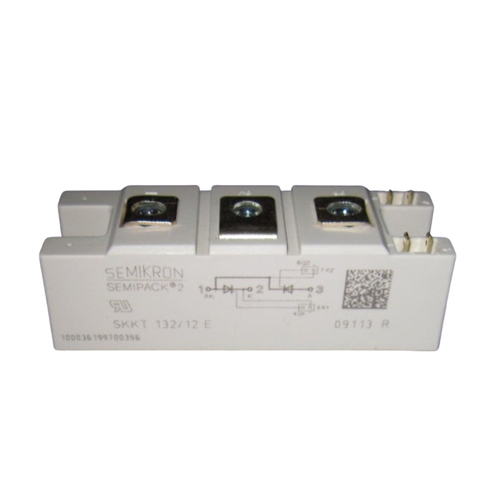 Semikron SKKT 132/12E thyristor/diode module, 130 A 1200 V, SEMIPACK 2