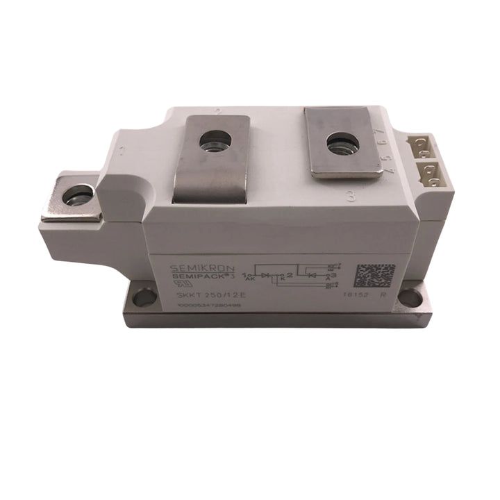 Semikron SKKT 250/12E thyristor/diode module, 250 A 1200 V, SEMIPACK 3