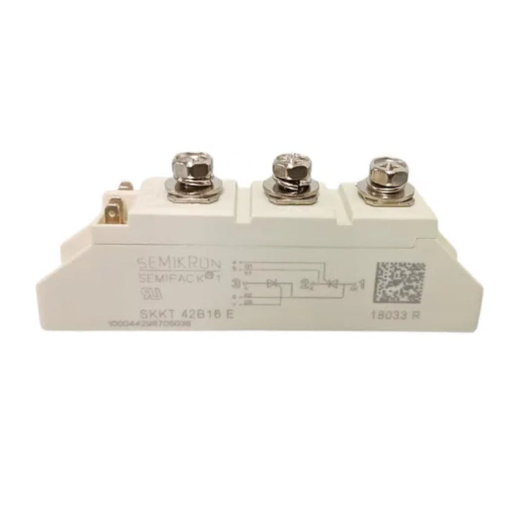 Semikron SKKT 42/16E thyristor/diode module, 42 A 1600 V, SEMIPACK 1