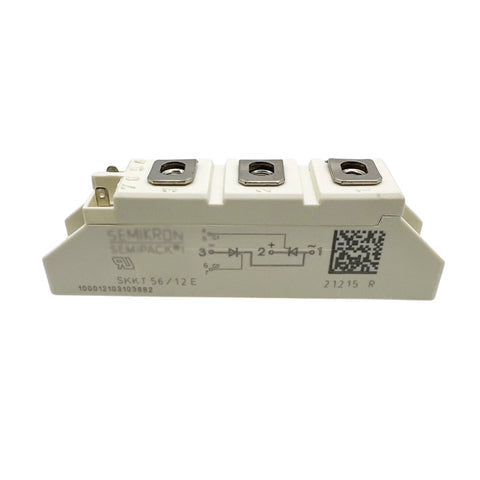 Semikron SKKT 56/12E 56A 1200V thyristor diode module SEMIPACK 1 for industrial rectifiers