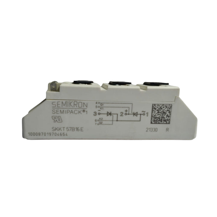 Semikron SKKT 57B/16E thyristor/diode module, 55 A 1600 V, SEMIPACK 1