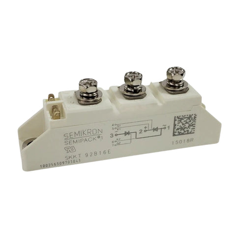 Semikron SKKT92B16E thyristor module, 1600 V 92 A, SEMIPACK 1 housing