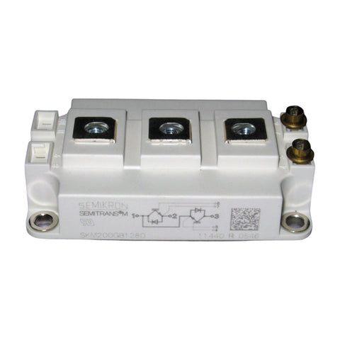 Semikron SKM200GB128D IGBT module, 1200 V 200 A, SEMITRANS 2, chassis mount