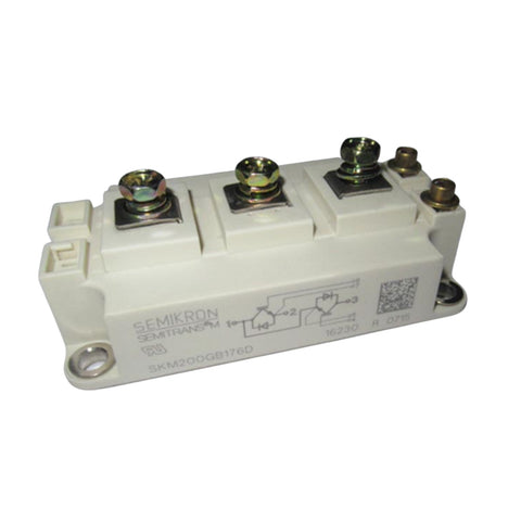 Semikron SKM200GB176D IGBT module, 200 A 1700 V, SEMITRANS 2