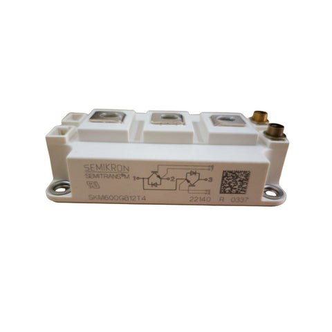 Semikron SKM600GB12T4 IGBT module, 600A 1200V, SEMITRANS 2 housing for inverters and drives