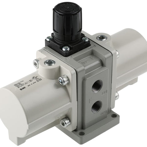 SMC VBA10A-F02 Industrial Communication Device with robust design for long-term operation.