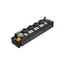 Turck TBEN-S2-2RFID-4DXP RFID and digital I/O module, 2 RFID + 4 DXP channels, IP69K, multiprotocol Ethernet.