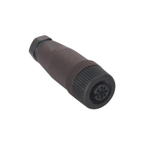 Turck B8151-0/PG9 female M12×1 field-wireable sensor connector, 5-pin, PG9 cable gland, IP67.