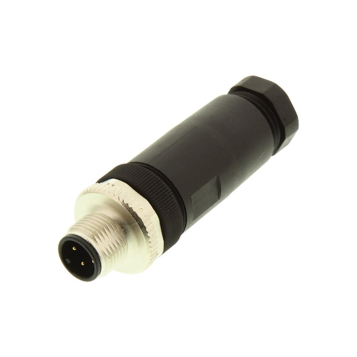Turck BS8141-0 inductive proximity sensor, 4 mm range, PNP NO output, industrial cylindrical housing.