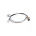 Turck FS 4.4 0.5 14.5 NPT M12 female pigtail connector with flying lead wires.