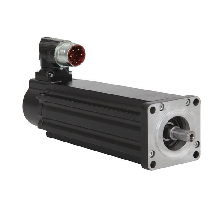 Allen-Bradley VPL-B0753F-PK14AA servo motor, 480 VAC, 4500 RPM, 75 mm frame, keyless shaft, brake, multi-turn encoder