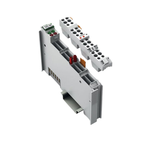 WAGO 753-461 2-channel RTD analog input module, Pt100, 0.1 °C resolution, IP20